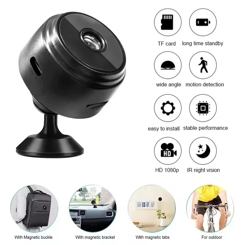 Home Security Recorder - Kamera Keamanan A9 Mini WiFi HD