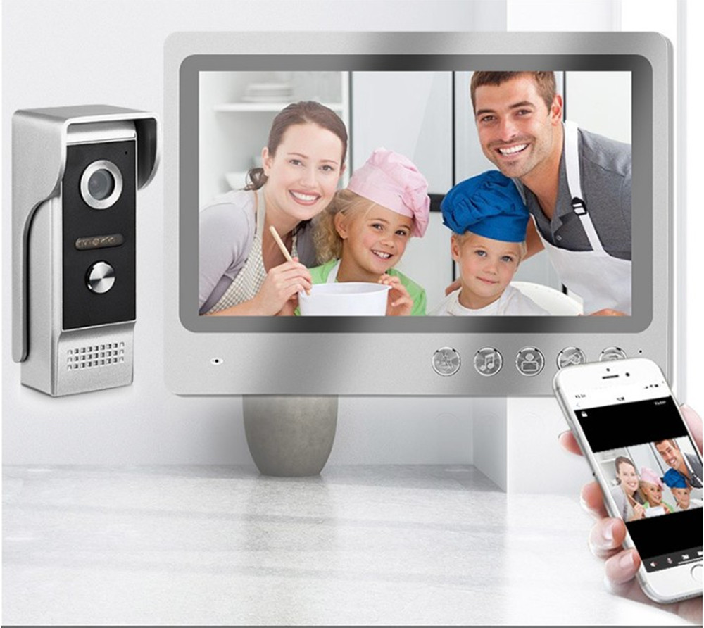 Peephole Camera Viewer - Layar HD 9 Inci Aplikasi Tuya
