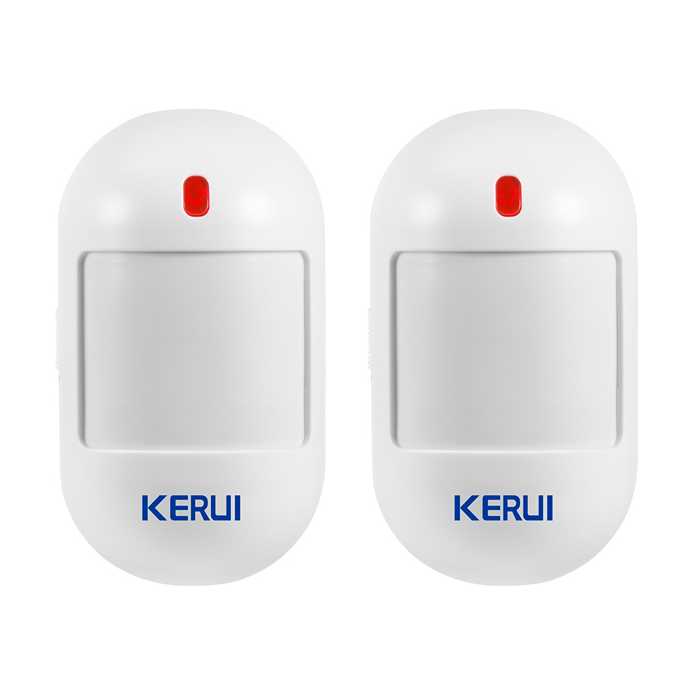 Home Security Battery - KERUI Sensor gerak PIR nirkabel, Alarm