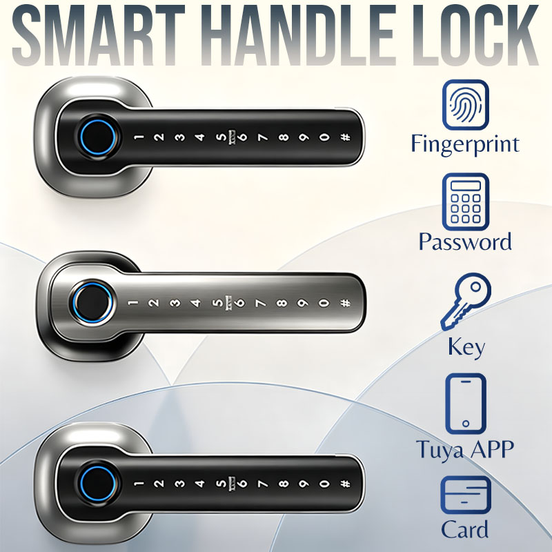 Home Security Battery - Perangkat Keamanan Rumah Kunci Pintu Sidik