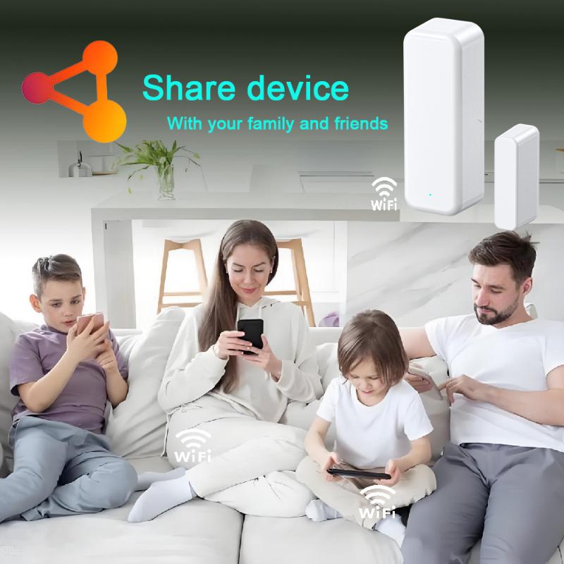 Home Security Officer - Sensor Pintu Jendela Mini Pintar Detektor