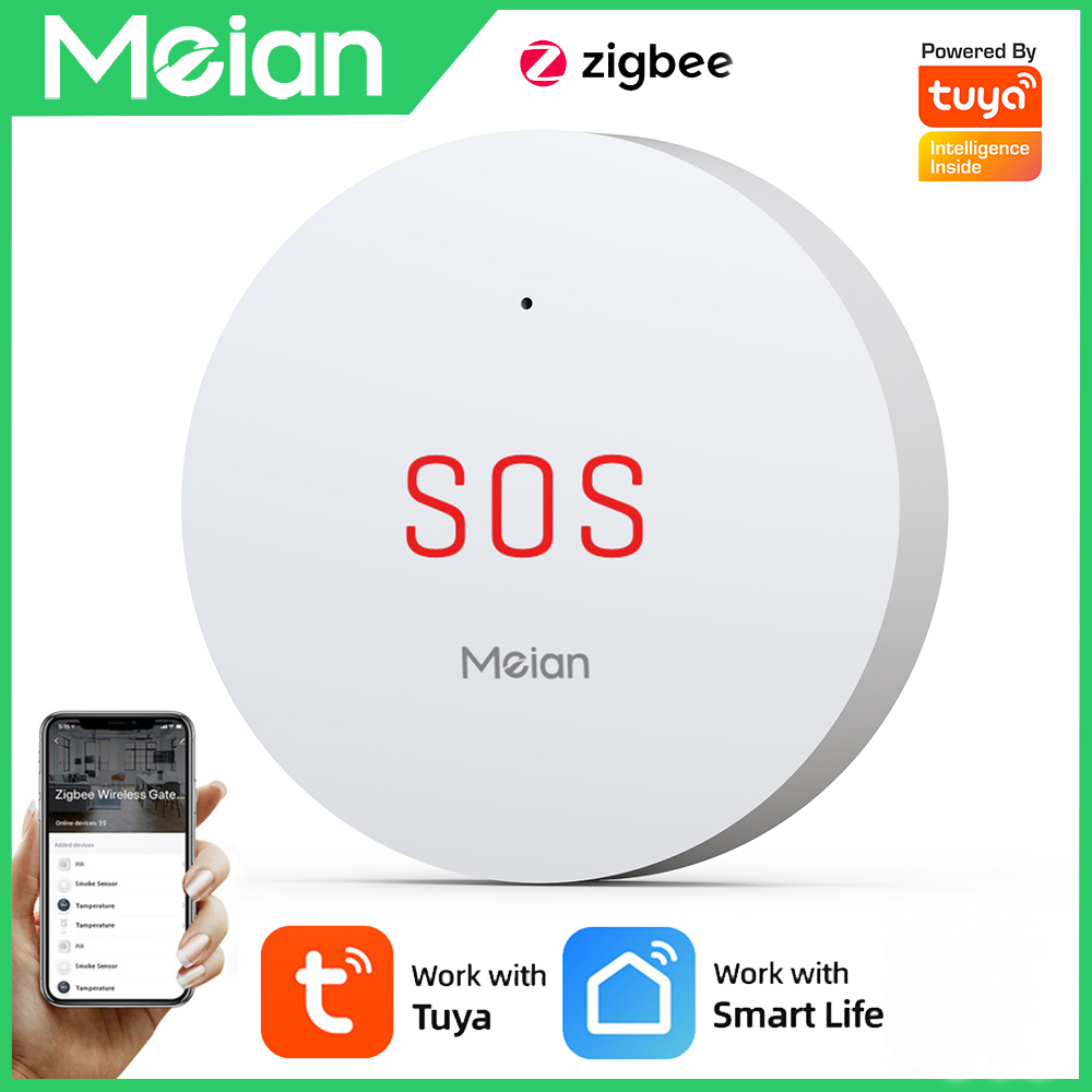 Home Security Tips - Tombol Darurat SOS Zigbee Tuya Sistem