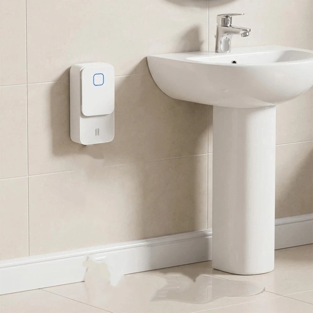 Home Security With Alarm - Sensor Perendaman Air yang Terhubung ke