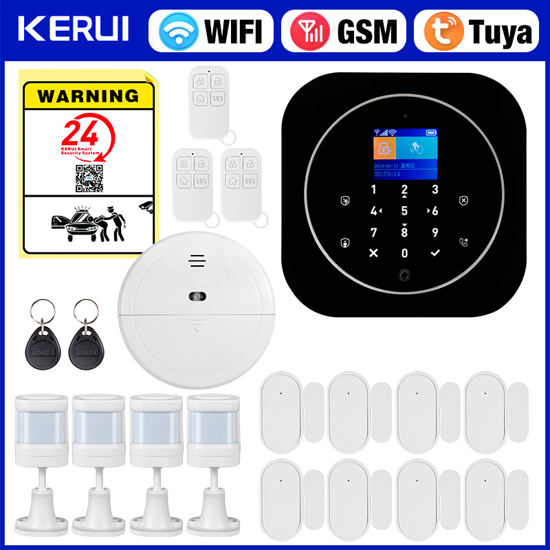 Home Security System Installation - KERUI G12 Kit Sistem Alarm Rumah