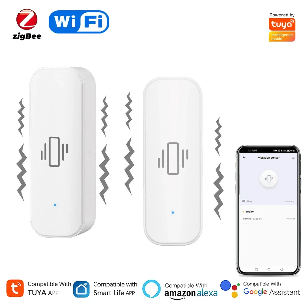 Home Security With Alarm - Tuya pemberitahuan Alarm Monitor jarak jauh,