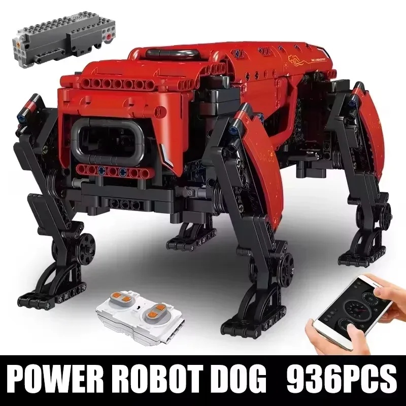 MOULD KING 15066/15075 Mainan  - Home Security Robot Dog ulasan dan harga