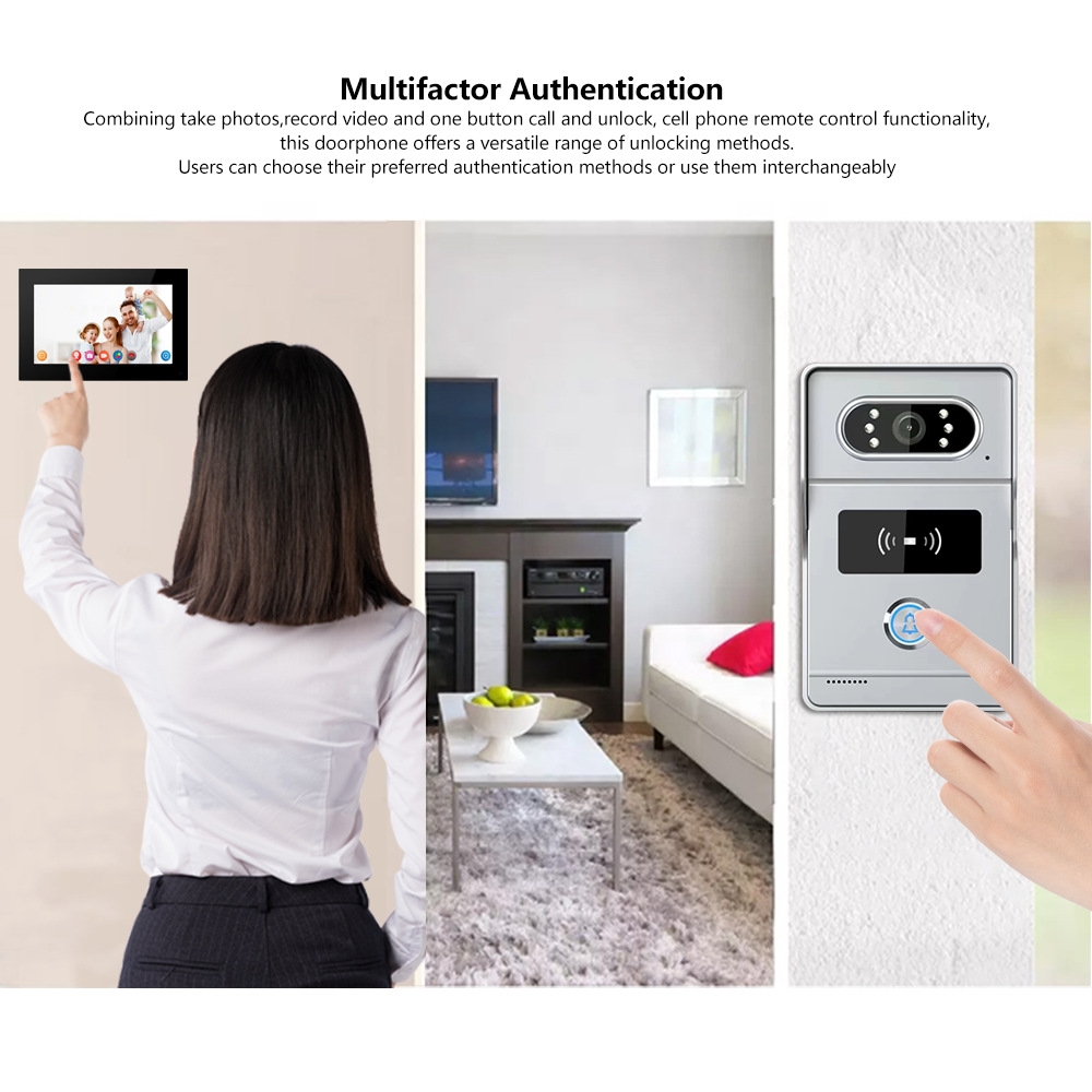 Bel Pintu IP WIFI 2MP 1080P de - Peephole Camera Viewer ulasan dan harga