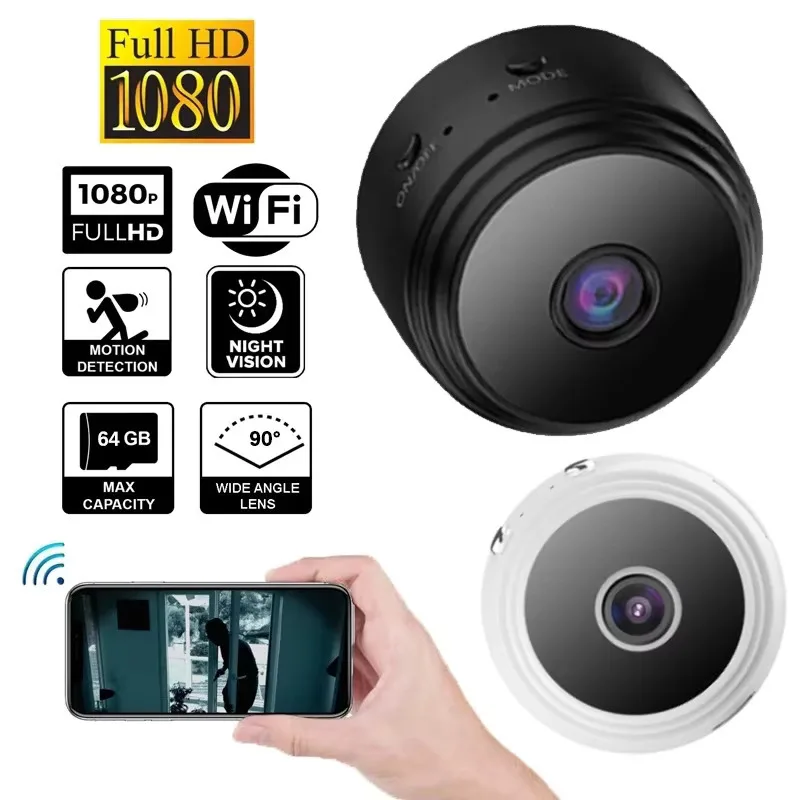 A9 kamera pengawas inframerah  - Home Security Recorder ulasan dan harga