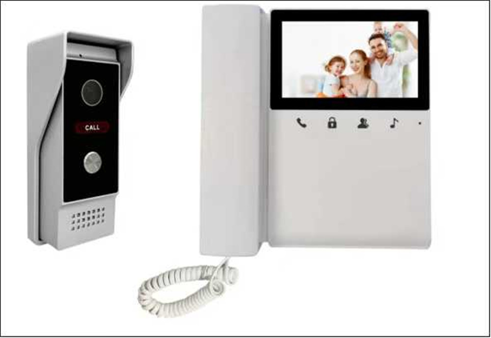 Monitor TFT 4.3 Inci, Interkom - Peephole Camera Viewer ulasan dan harga