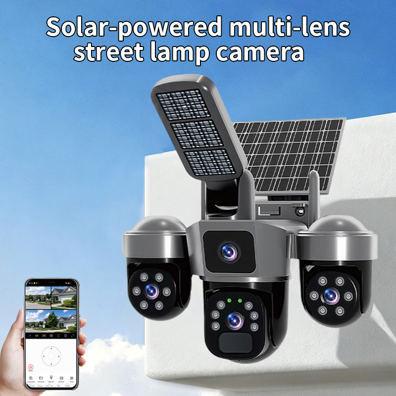 Kamera CCTV Keamanan Rumah 6MP - Home Security Flood Lights ulasan dan harga