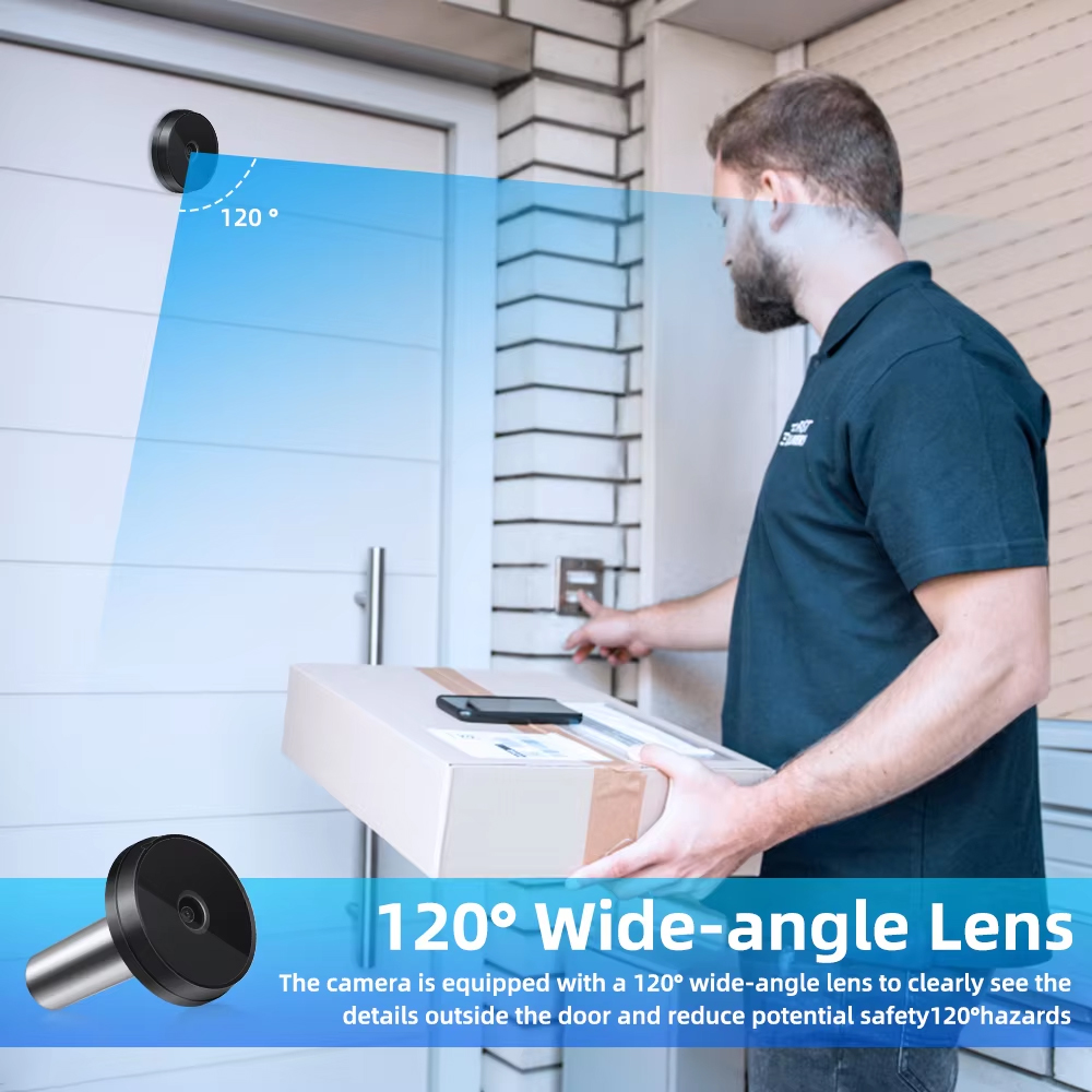 Hollarm Kamera Bel Pintu Nirka - Peephole Camera Viewer ulasan dan harga