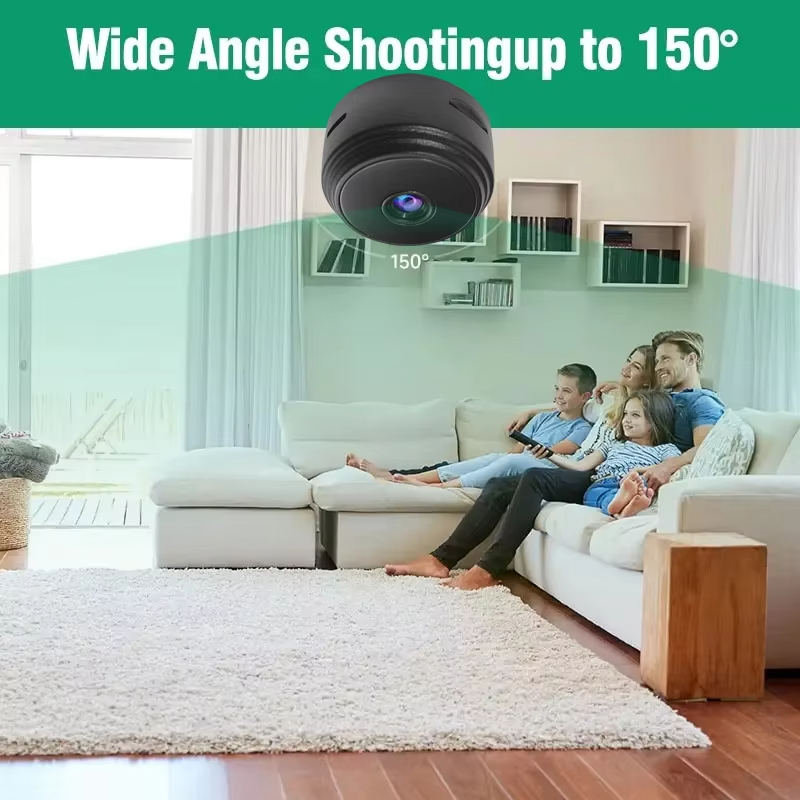 Kamera Keamanan A9 Mini WiFi H - Home Security Recorder ulasan dan harga