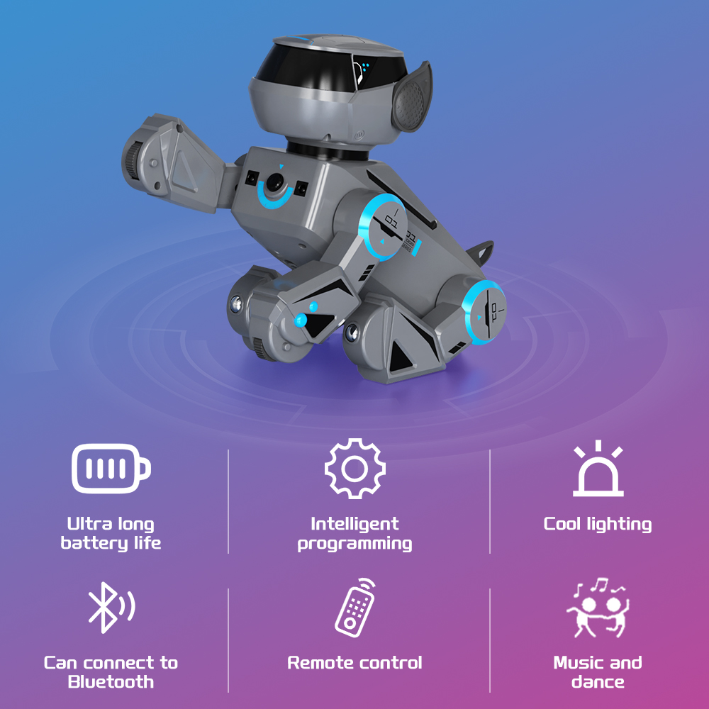 Mainan Anjing Robot Pintar Mus - Home Security Robot Dog ulasan dan harga