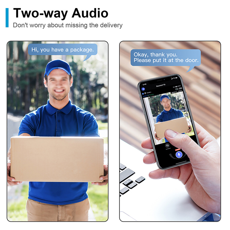 Bel Pintu Video Pintar WiFi Ka - Home Security Recorder ulasan dan harga