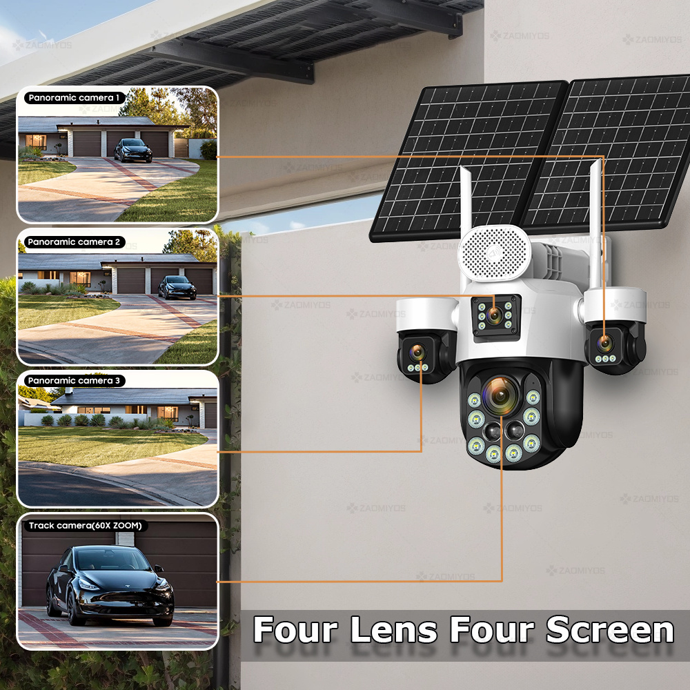 4 Lensa Luar Ruangan 360 °   K - Home Security Tips ulasan dan harga
