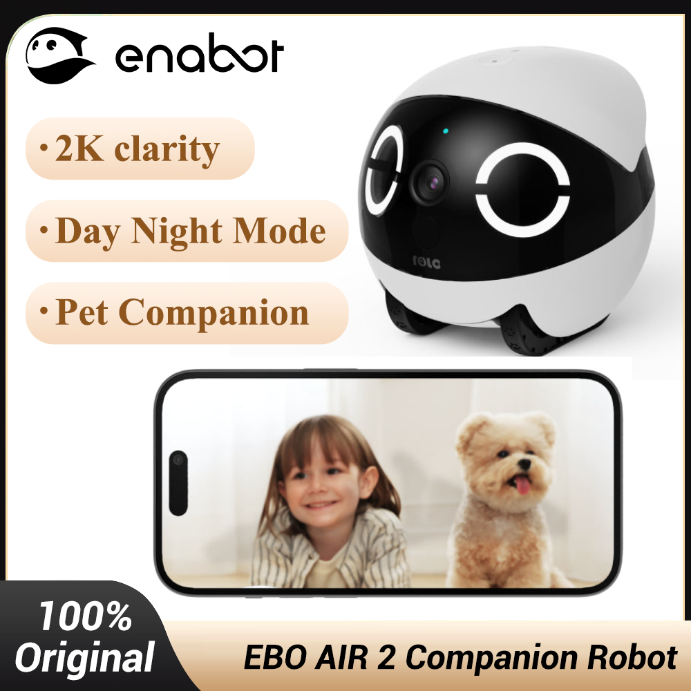 Enabot EBO AIR 2 Robot Pendamp - Home Security Robot Dog ulasan dan harga