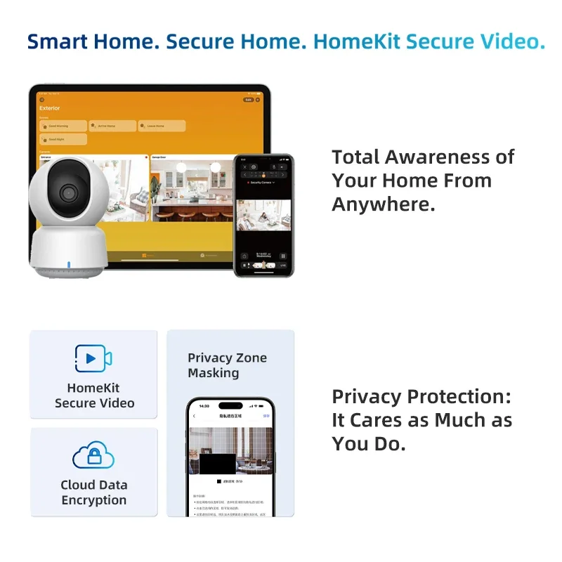 Kamera Pintar Aqara Original E - Home Security Tips ulasan dan harga