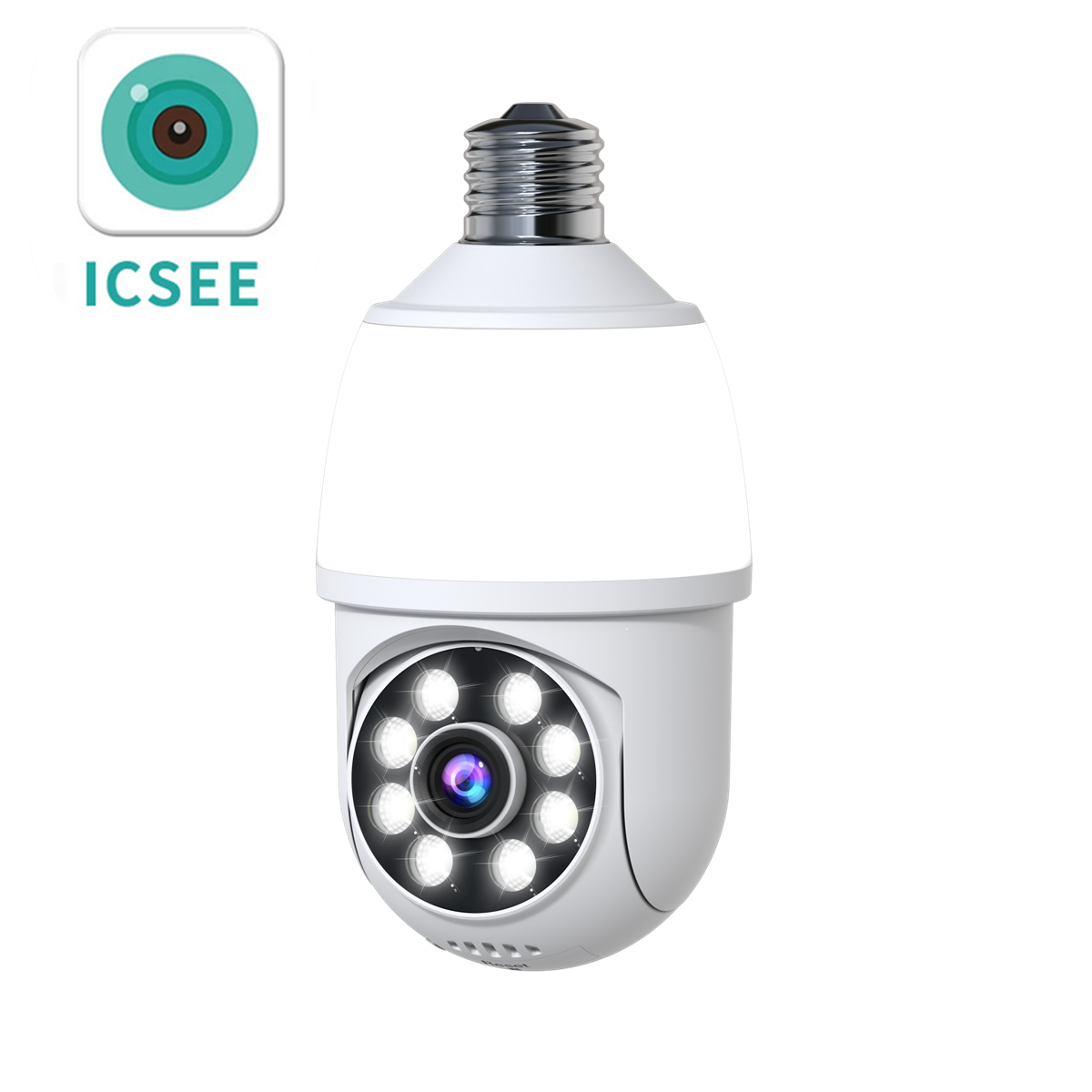 Aplikasi iCsee 3MP 1296P Kamer - Home Security Flood Lights ulasan dan harga