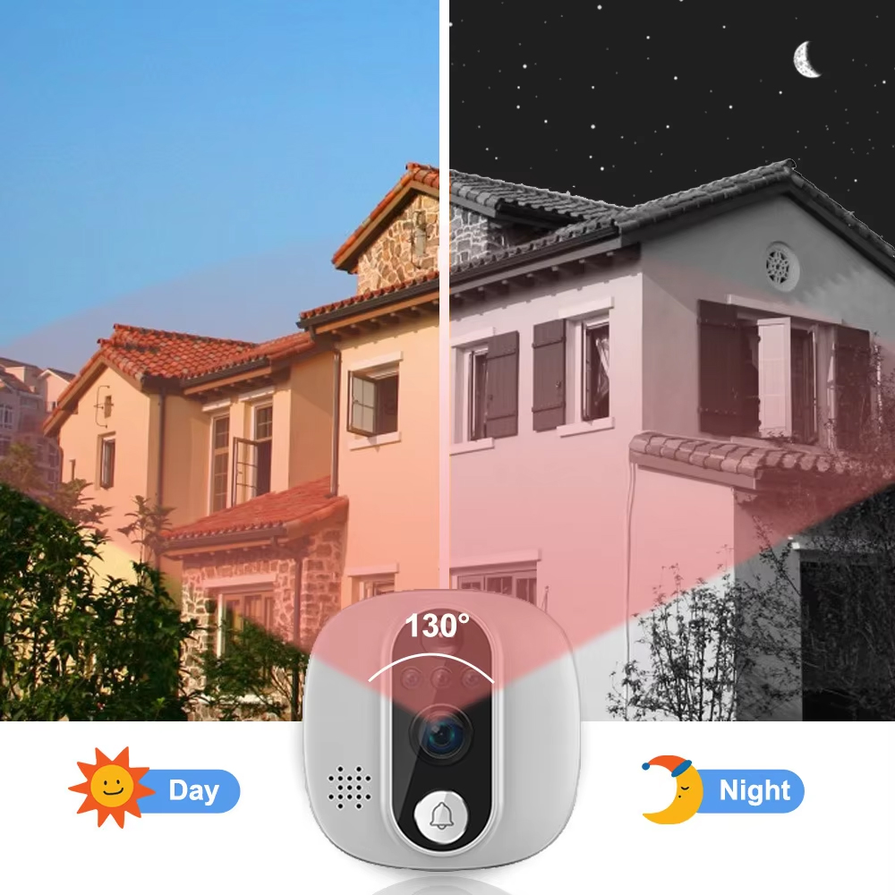 Tuya kamera bel pintu WiFi 108 - Peephole Camera Viewer ulasan dan harga