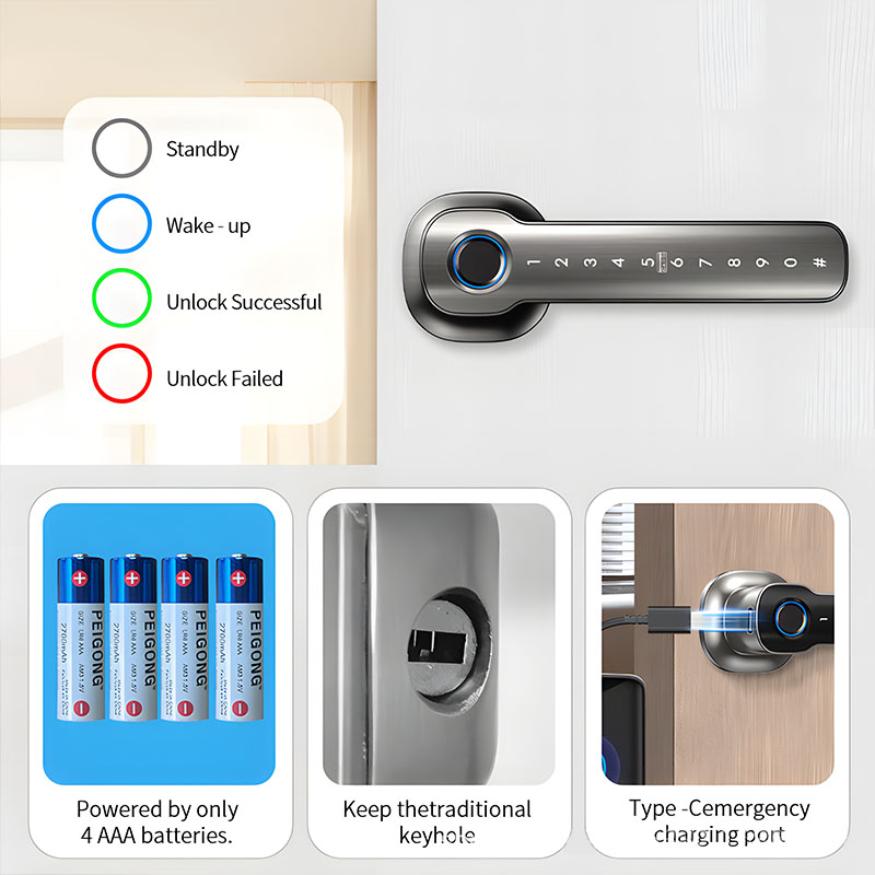 Perangkat Keamanan Rumah Kunci - Home Security Battery ulasan dan harga