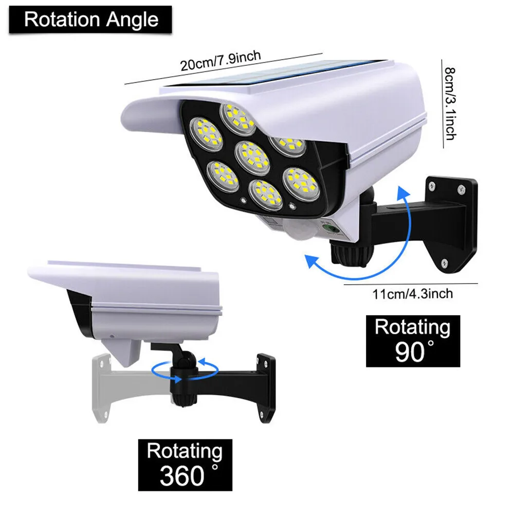 Lampu LED 77 nirkabel luar rua - Home Security Battery ulasan dan harga