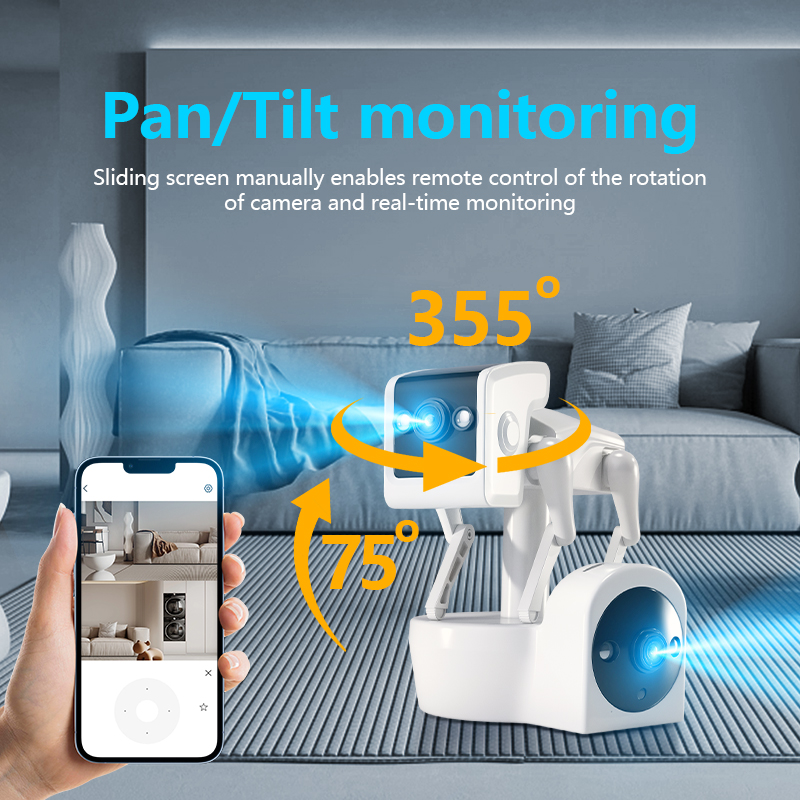 Kamera anjing Robot lensa gand - Home Security Robot Dog ulasan dan harga
