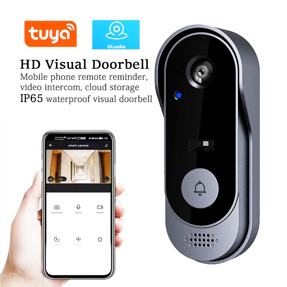 Bel Pintu IP WIFI 2MP 1080P Tu - Peephole Camera Viewer ulasan dan harga