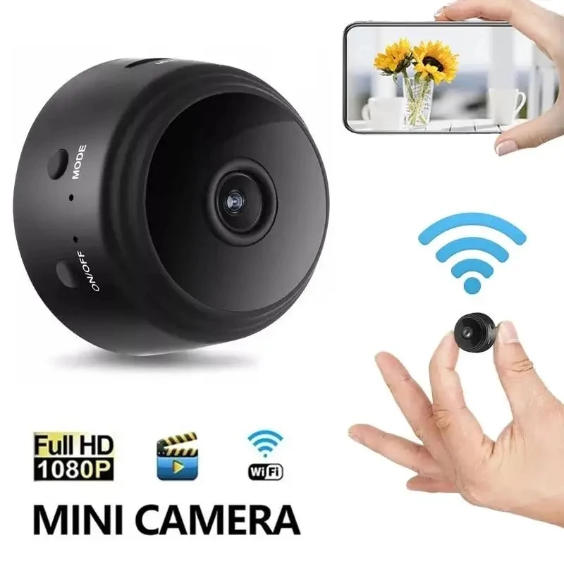 Kamera Mini A9 WiFi Nirkabel P - Home Security Recorder ulasan dan harga