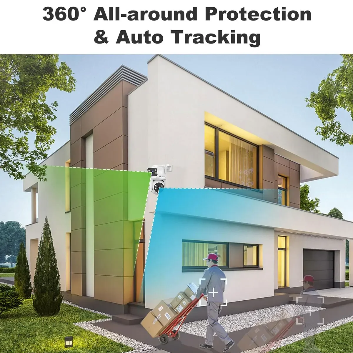 Kamera Keamanan WiFi GENBOLT P - Home Security System Installation ulasan dan harga