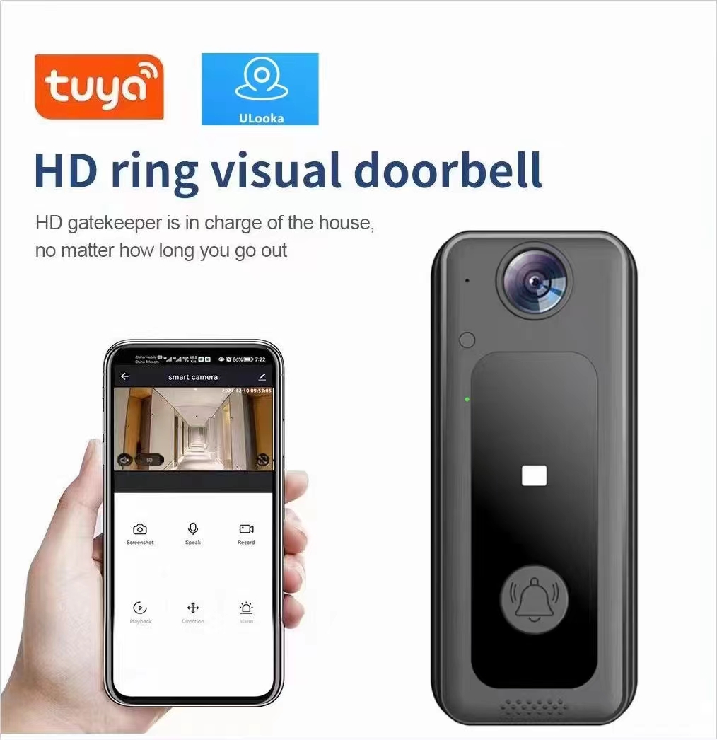 Bel Pintu IP Nirkabel WIFI 720 - Peephole Camera Viewer ulasan dan harga