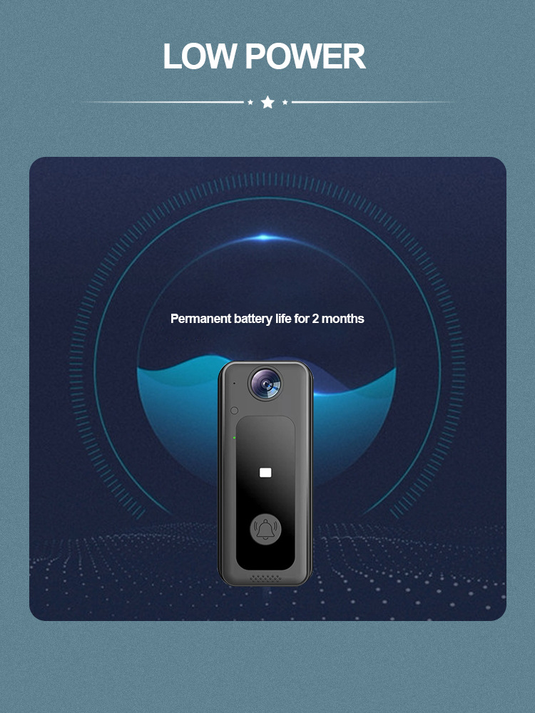 Bel Pintu IP Nirkabel WIFI 720 - Peephole Camera Viewer ulasan dan harga