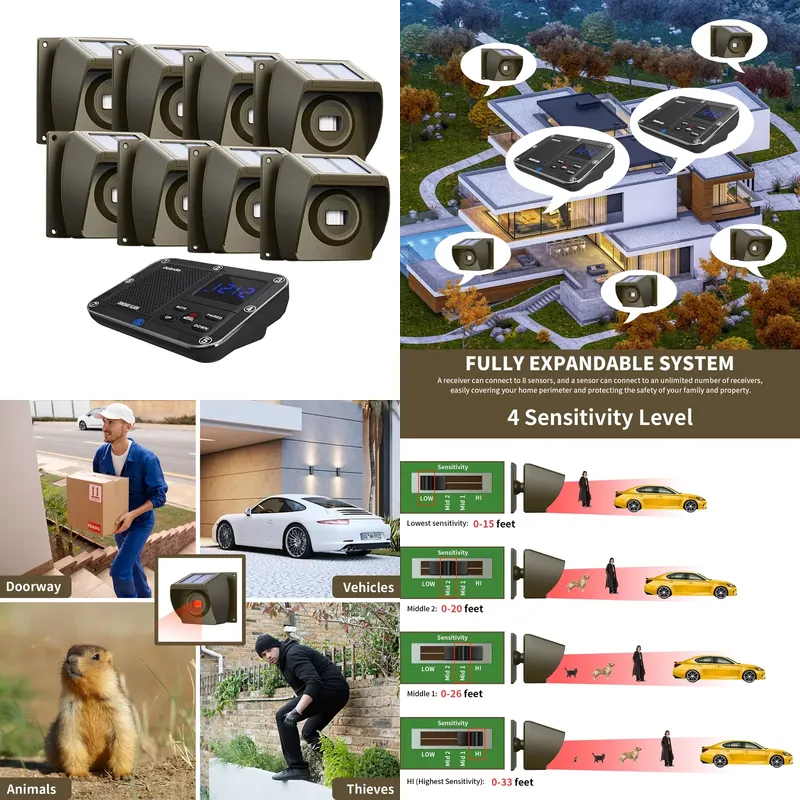 Sistem Alarm Jalan Masuk Nirka - Home Security With Alarm ulasan dan harga