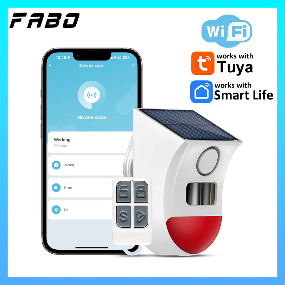 Alarm Sensor Gerak Tenaga Sury - Home Security Yard Sensors ulasan dan harga