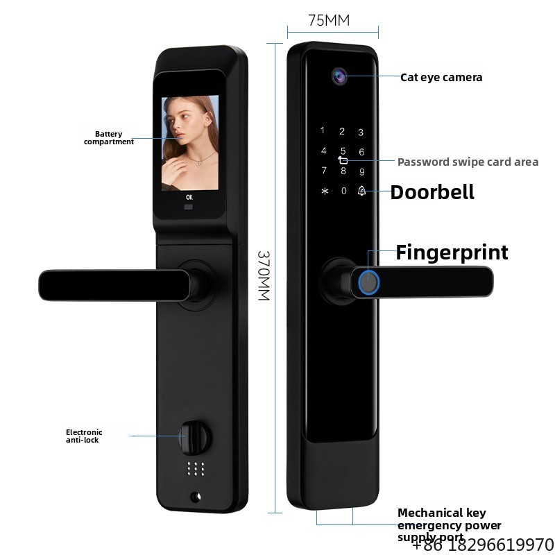 Kunci Pintu Pintar dengan Fitu - Home Security Officer ulasan dan harga