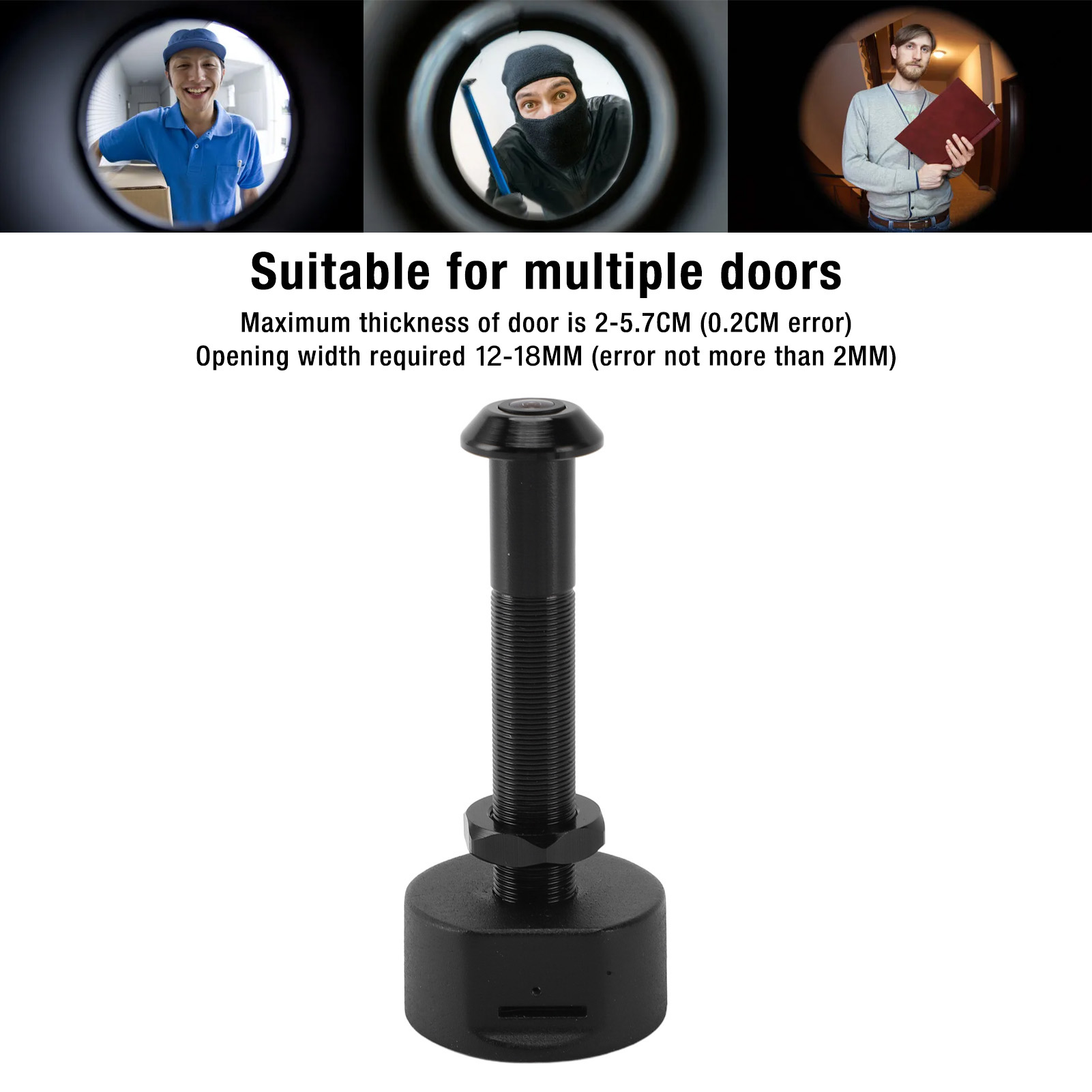 Penampil Pintu Digital 1080P H - Peephole Camera Viewer ulasan dan harga