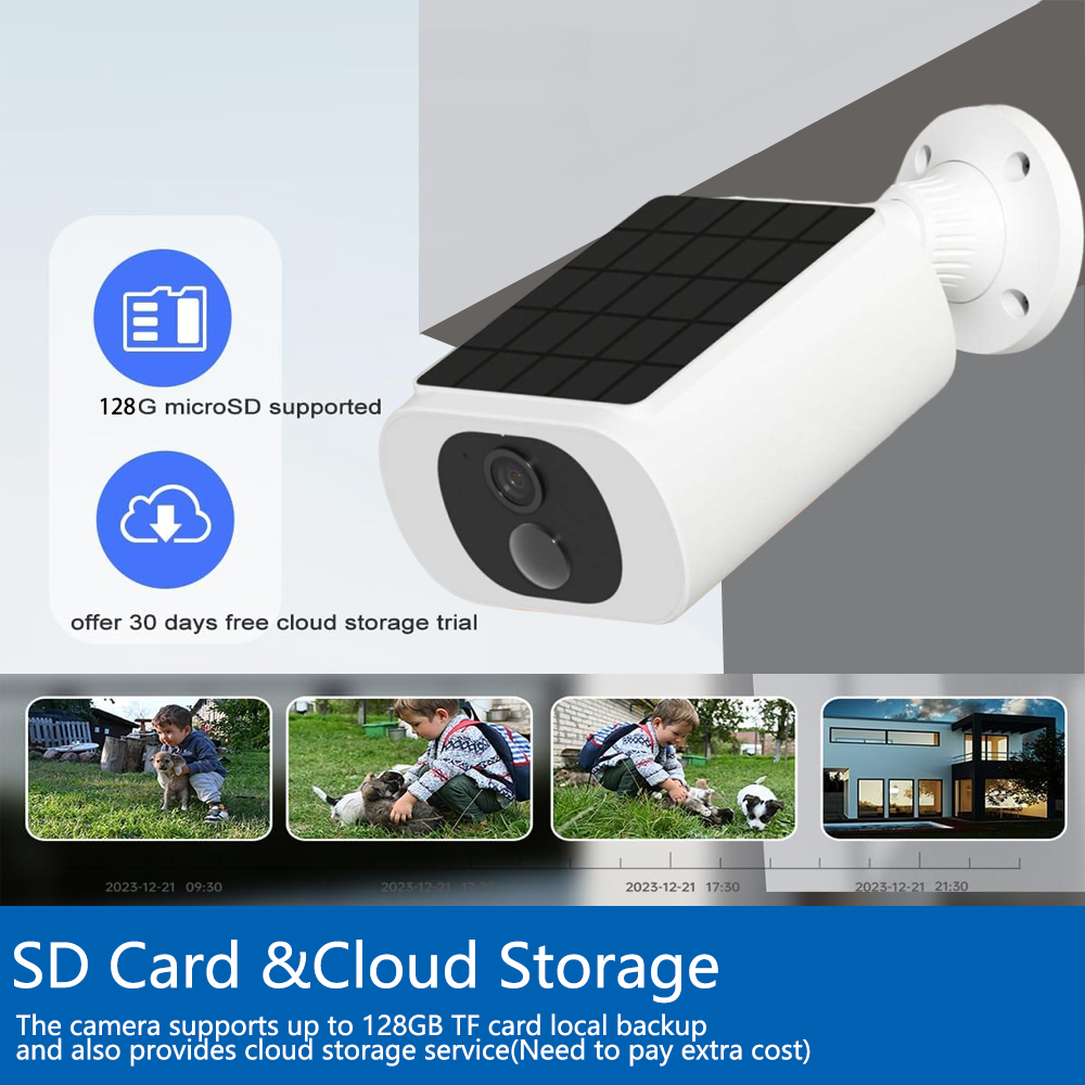 Kamera Keamanan Tenaga Surya T - Home Security Battery ulasan dan harga