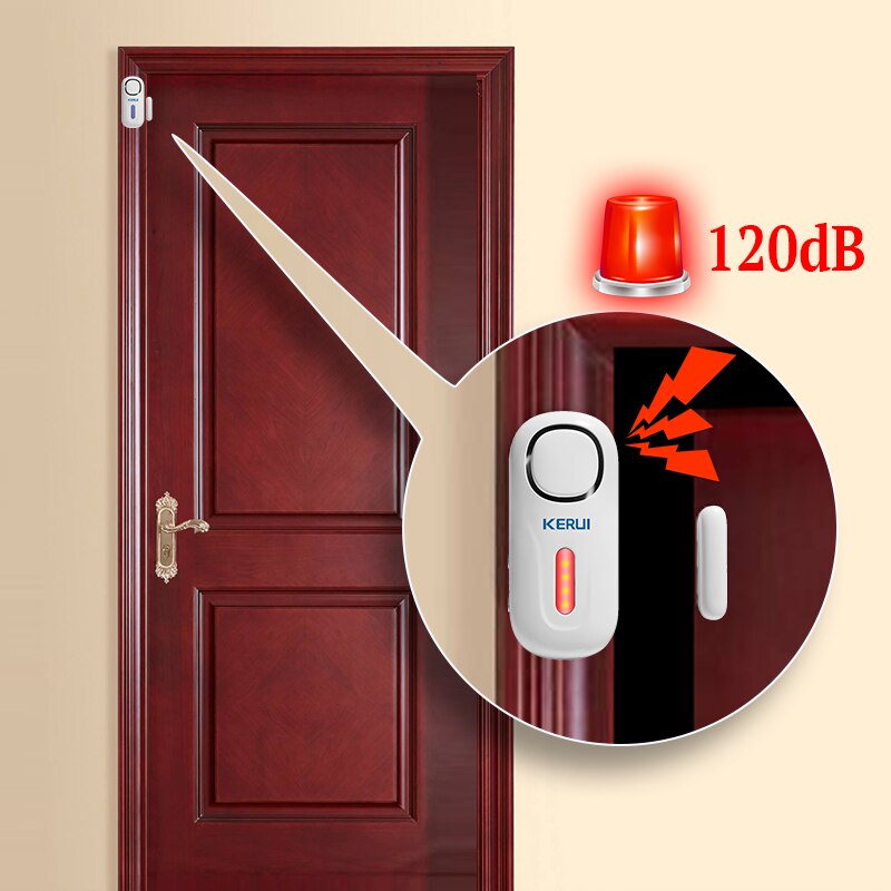 KERUI Sensor pencuri nirkabel  - Home Security System Installation ulasan dan harga