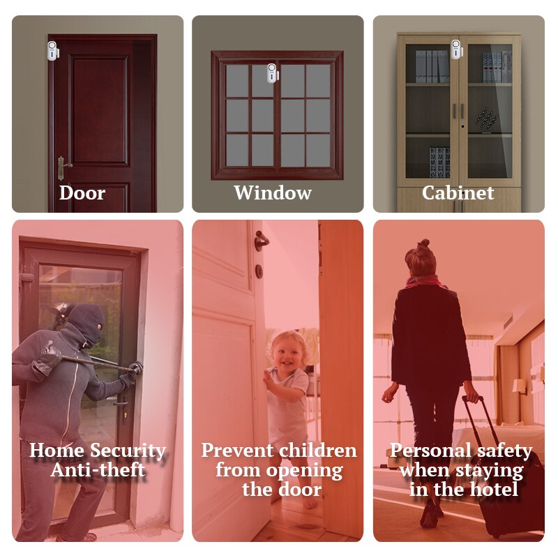KERUI Sensor pencuri nirkabel  - Home Security System Installation ulasan dan harga