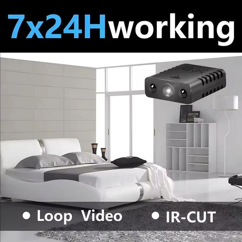 Kamera Mini XD Full HD 4K WiFi - Home Security Recorder ulasan dan harga