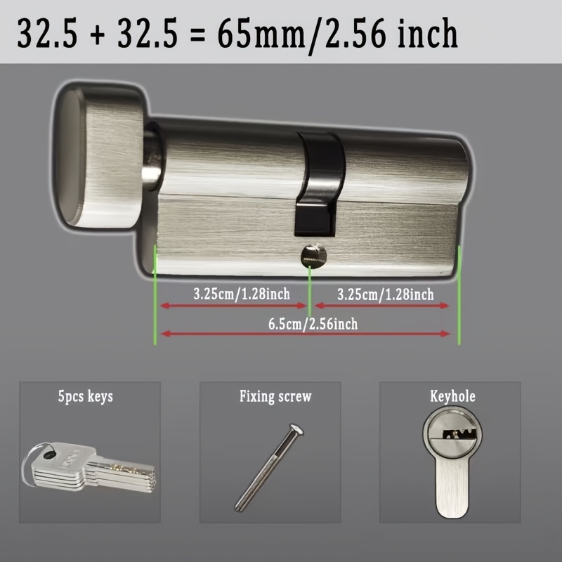 1 Buah Silinder Kunci Anti Mal - Home Security Tips ulasan dan harga