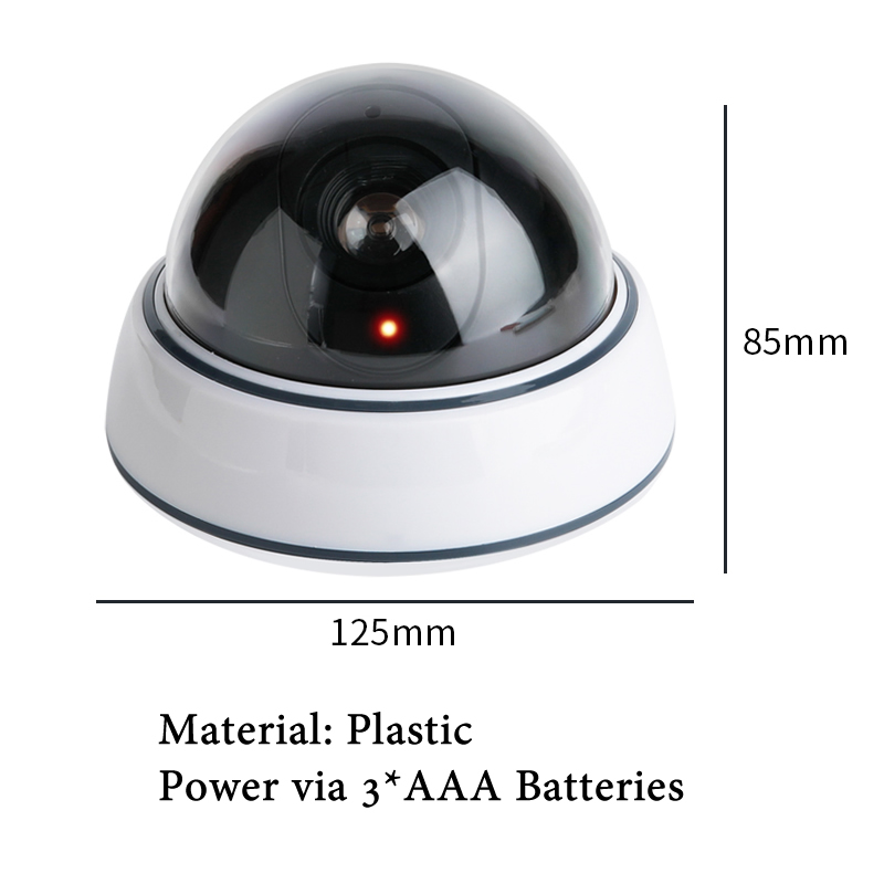 Kamera Kubah Palsu Hitam/Putih - Home Security Tips ulasan dan harga