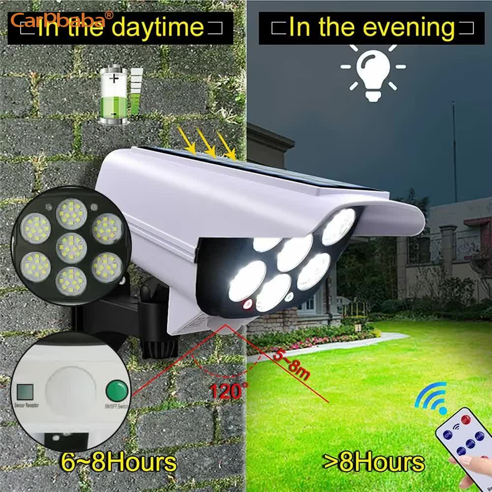 Lampu Surya Luar Ruangan Senso - Home Security Flood Lights ulasan dan harga