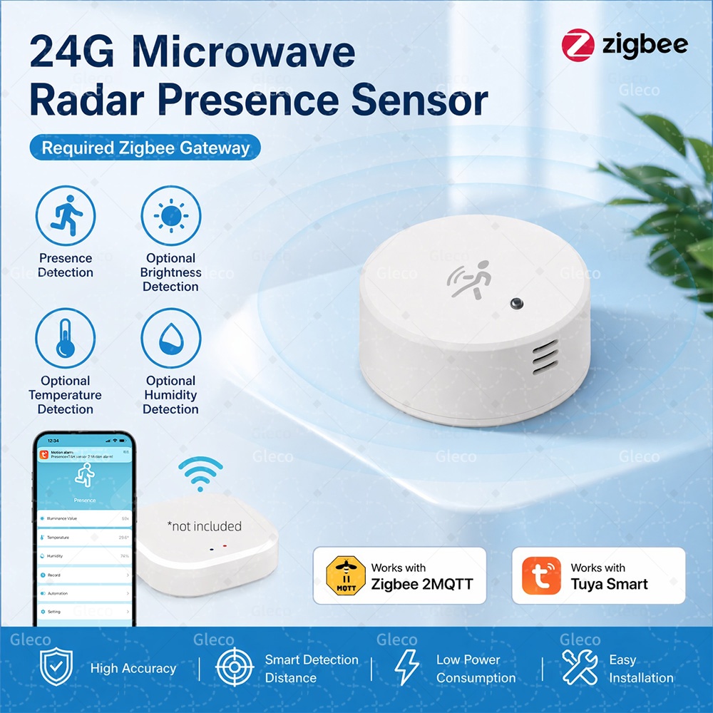 Sensor Kehadiran Manusia Zigbe - Home Security Battery ulasan dan harga