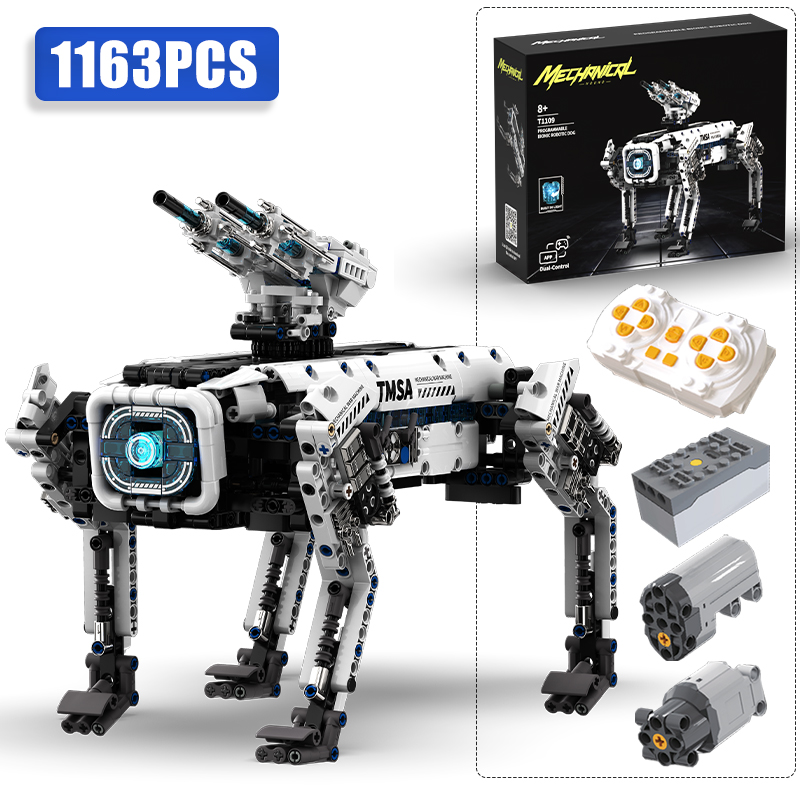Robot Anjing Perang Pemrograma - Home Security Robot Dog ulasan dan harga